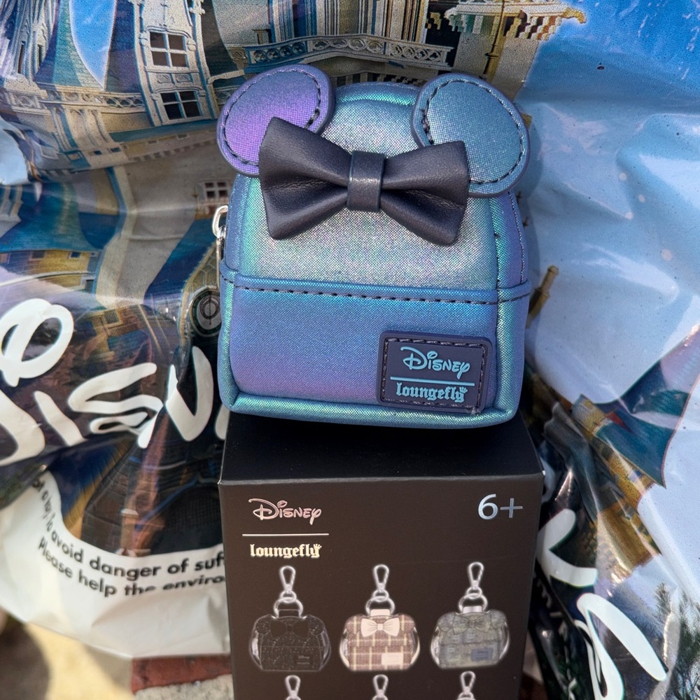 Disney Loungefly Box Bag Charm